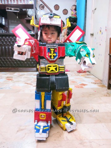 Cool Voltron 3-Year Old Boy Costume