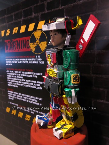 Cool Voltron 3-Year Old Boy Costume