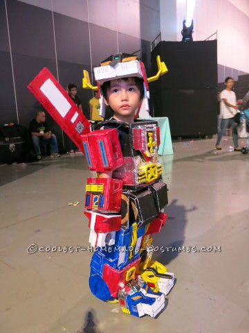 Cool Voltron 3-Year Old Boy Costume