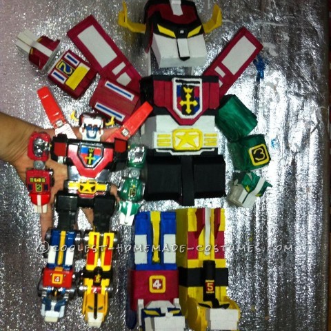 Cool Voltron 3-Year Old Boy Costume