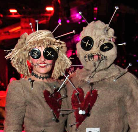 Coolest Voodoo Doll Couple Costume