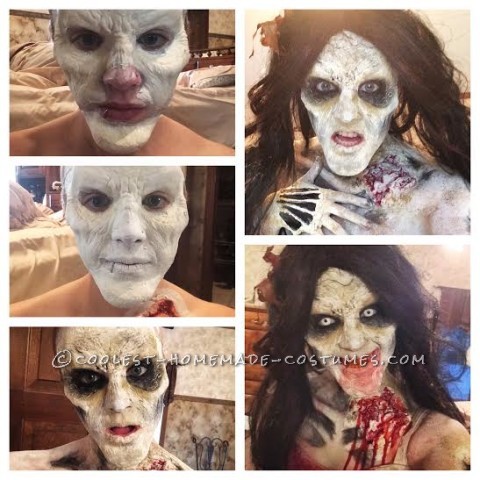 Creepy Walking Dead Zombie Costume!