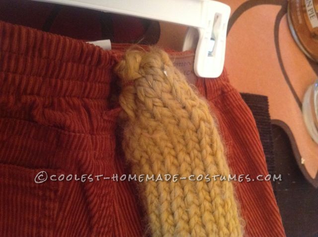 Tail attached close up - step 6 - 