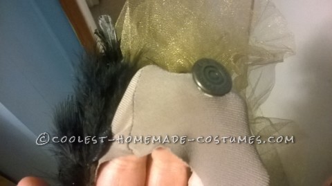 Homemade Whimiscal Owl Costume for a Woman