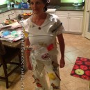 Homemade White Trash Wordplay Costume