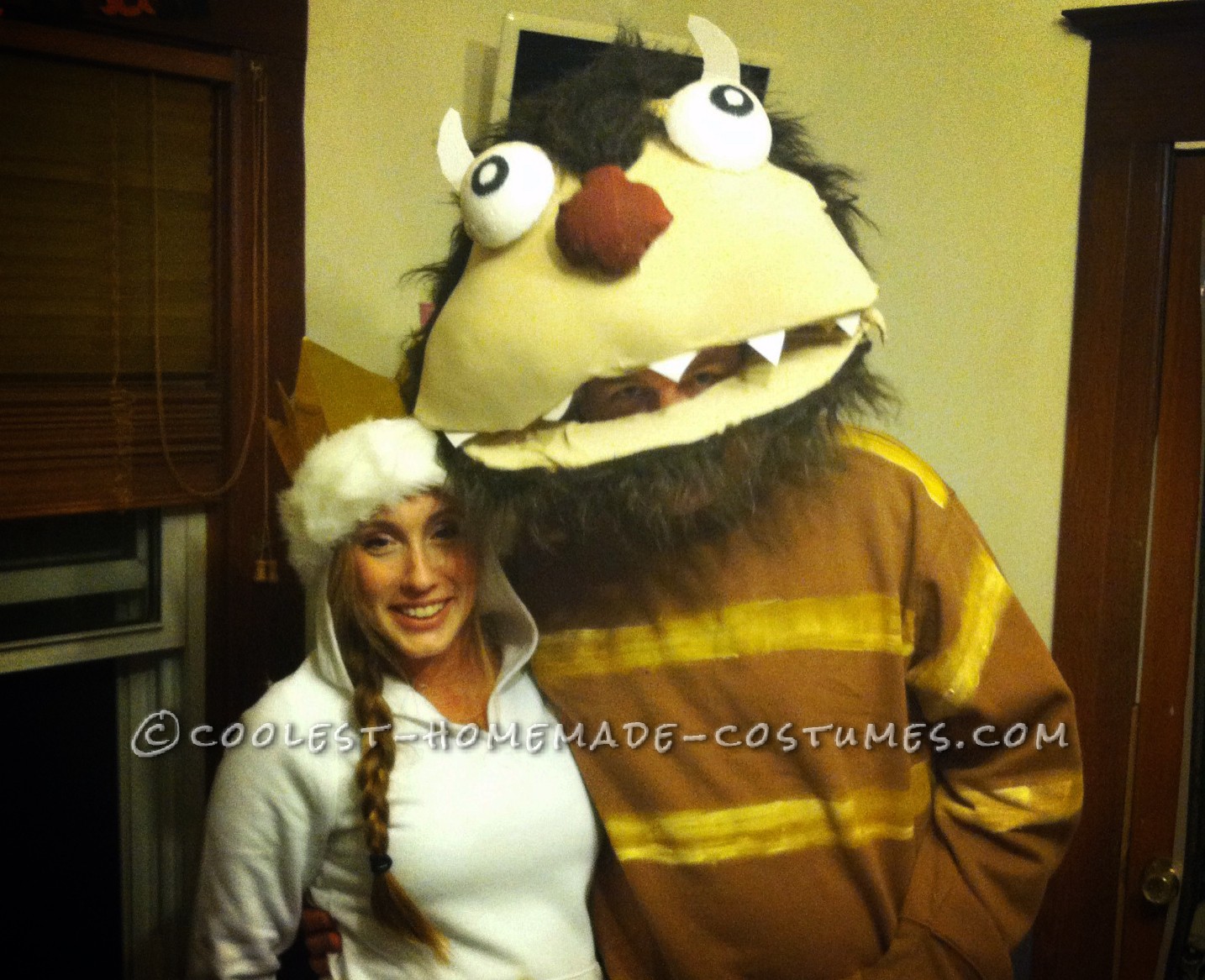 Homemade Wild Things Couple Costume