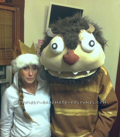 Homemade Wild Things Couple Costume