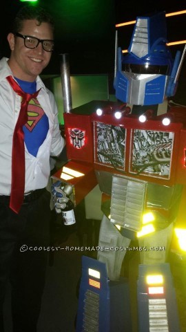 Work of Love Optimus Prime Costume