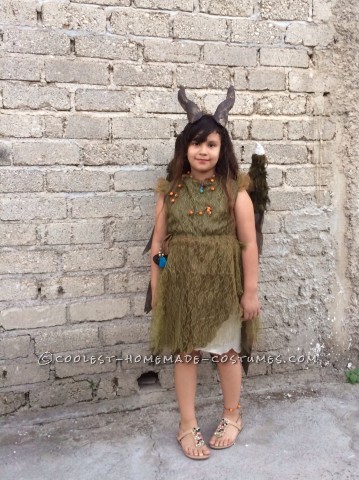 Young Maleficent Homemade Disney Costume