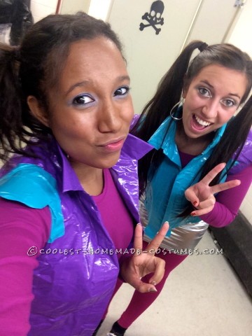 Homemade Zenon and Nebula Best Friends Costume