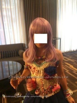 Cool Homemade Katy Perry Candyland Costume