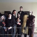 Cool Homemade Addams Family Group Costume