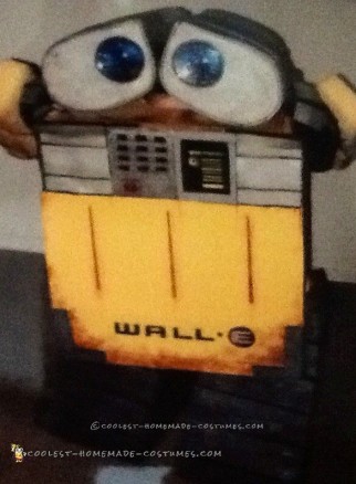 Cool Wall-E Costume for a Toddler Boy