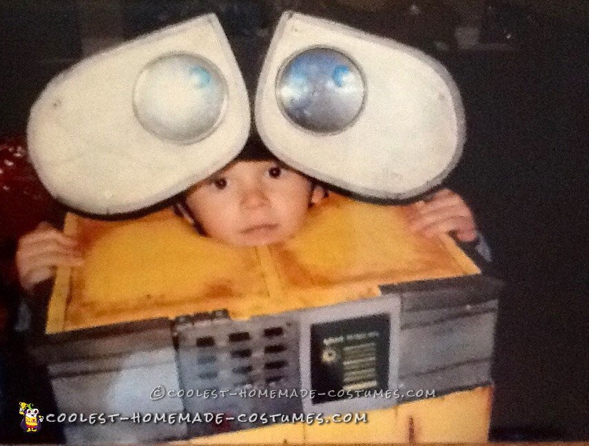 Cool Wall-E Costume for a Toddler Boy