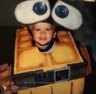 Cool Wall-E Costume for a Toddler Boy