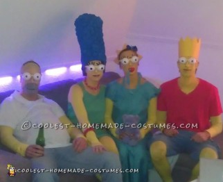 Cool Simpsons Family Costume