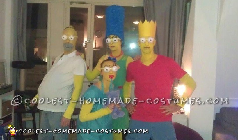 Cool Simpsons Family Costume