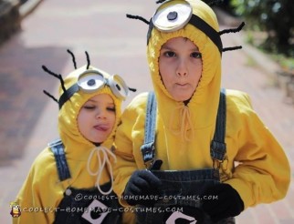 Awesome Homemade Despicable Me 2 Family Costume