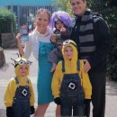 Awesome Homemade Despicable Me 2 Family Costume