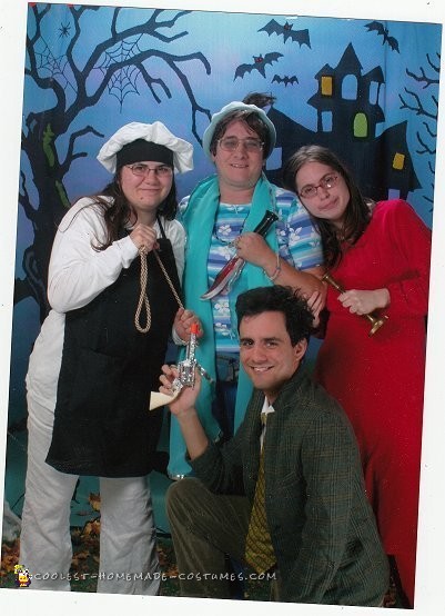 Clue Family Group Costume