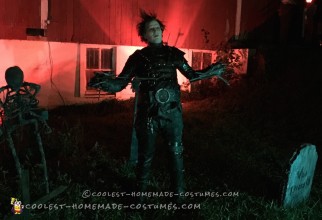 Coolest Handmade Edward Scissorhands Costume