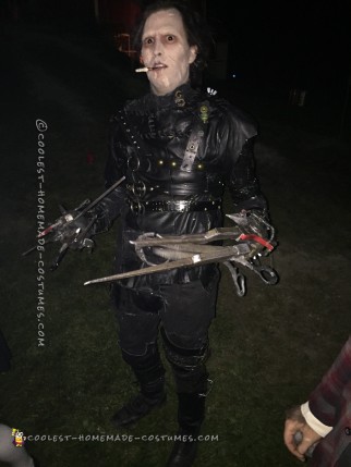 Coolest Handmade Edward Scissorhands Costume