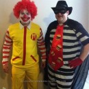 Ronald and the Hamburglar Couple Costume