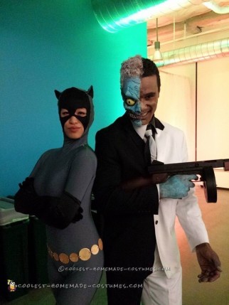 Batman Two-Face Costume and Makeup