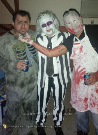 Beetlejuice and Miss Argentina Couple Costume