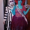 Beetlejuice and Miss Argentina Couple Costume