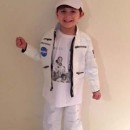 Stylish Duct Tape Neil Armstrong Costume for a Boy