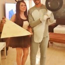 Tom and Jerry Homemade Couple Costume 