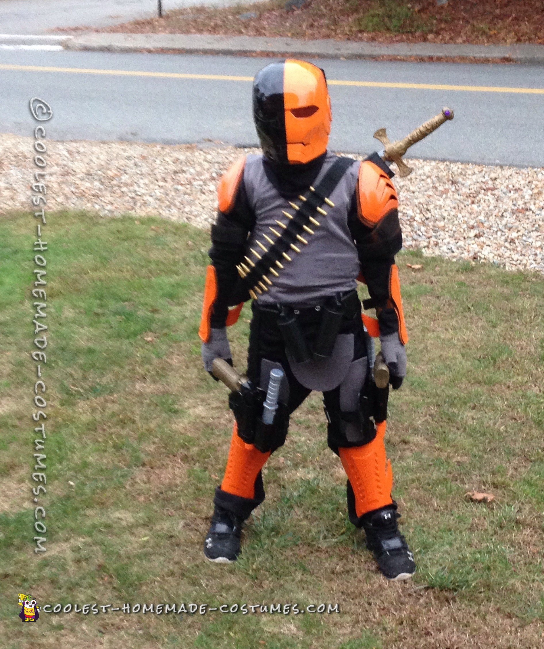 Deathstroke Costume for a 9 Year Old Boy