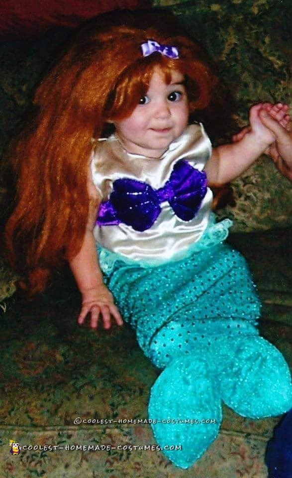 Cute Little Mermaid Costume for an Infant Girl