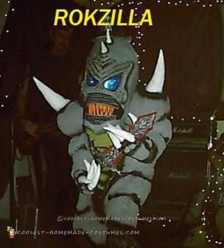 Rokzilla - DIY Prehistoric Monster Costume