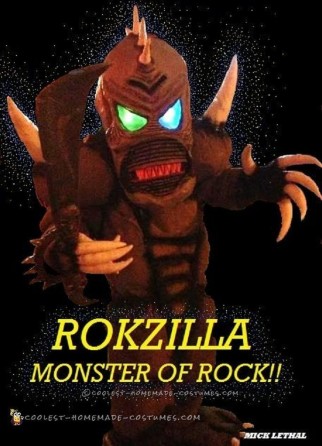Rokzilla - DIY Prehistoric Monster Costume