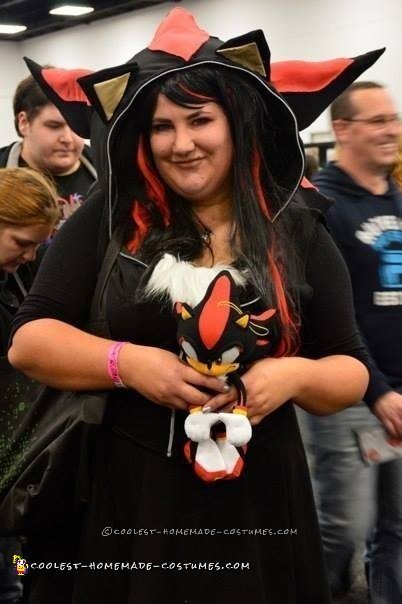 Shadow the Hedgehog Hoodie Cosplay