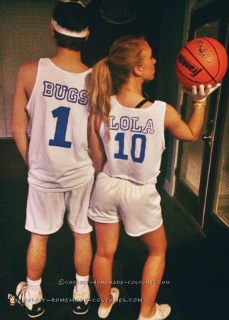 Space Jam Bugs and Lola Couple Costume