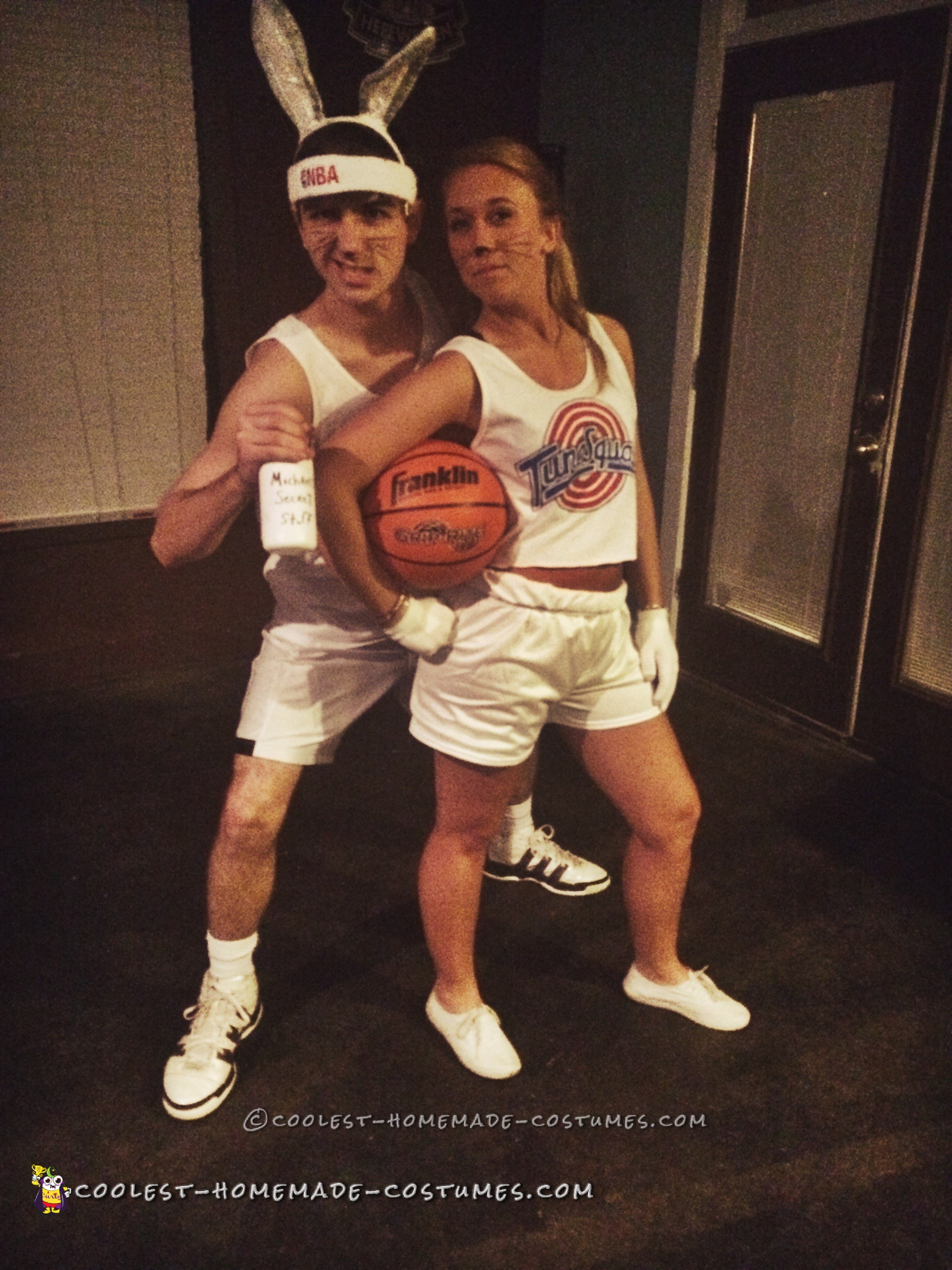 Space Jam Bugs and Lola Couple Costume