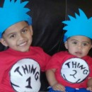 Thing 1 Thing 2 Kids Costumes