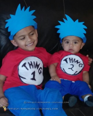 Thing 1 Thing 2 Kids Costumes