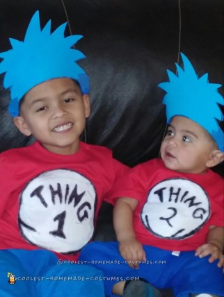 Thing 1 Thing 2 Kids Costumes