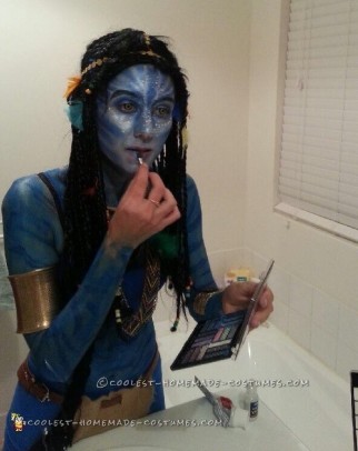 Next-Level Avatar Costume and Makeup