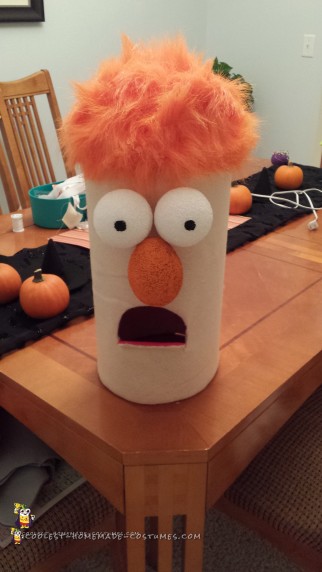 Easiest Ever Muppets Beaker Costume