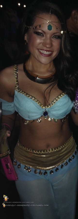 Cute DIY Princess Jasmine Costume