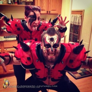 Contest-Winning DIY Couple Costume: Legion Of Doom - The Road Warriors