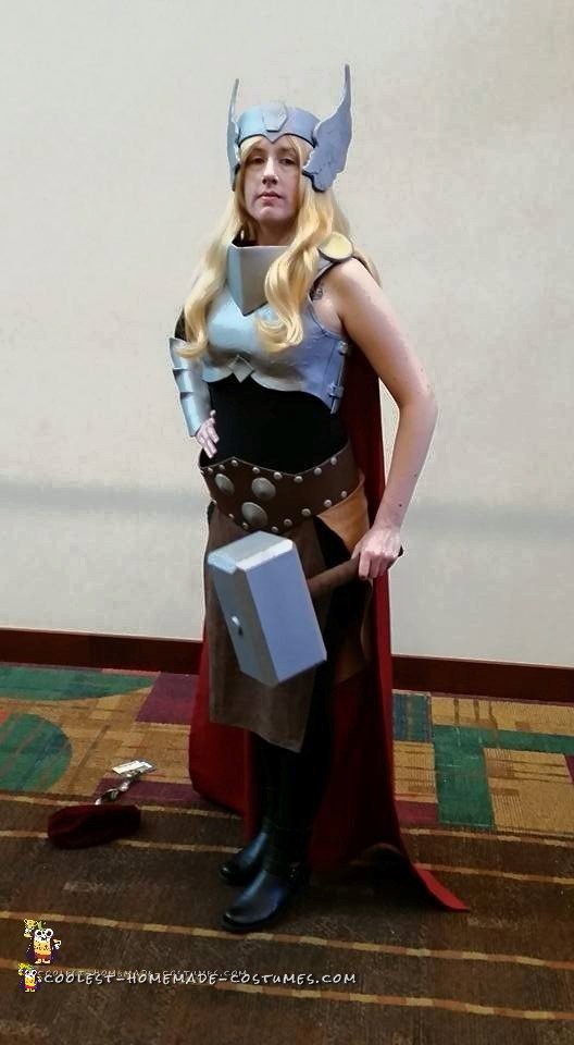 Epic Homemade Thor Costume