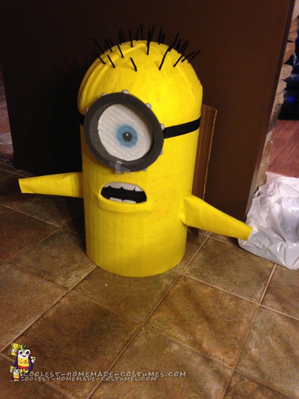 Added Eyes, Teeth, Goggles and Hair to the Minion Costumes