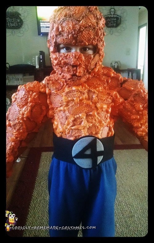 Fantastic Four "Thing" Costume for a Boy