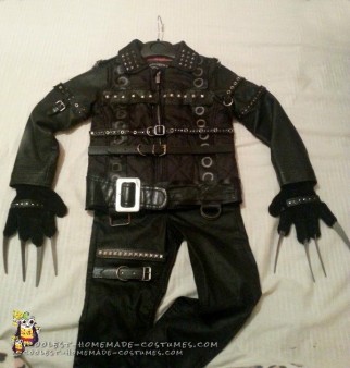 3 Year Old Edward Scissorhands Halloween Costume